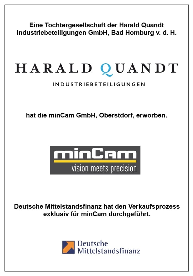 Referenz minCam Verkaufsprozess Deutsche Mittelstandsfinanz DMFIN
