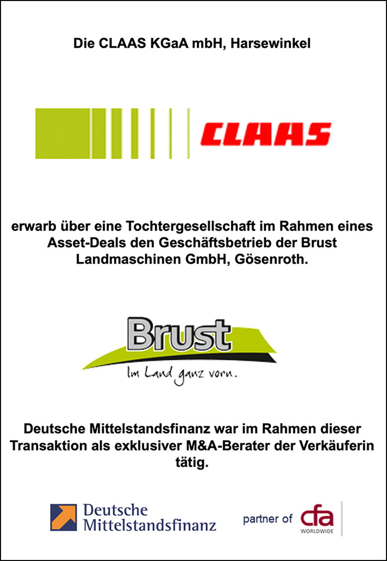 deutsche mittelstandsfinanz CLAAS DE