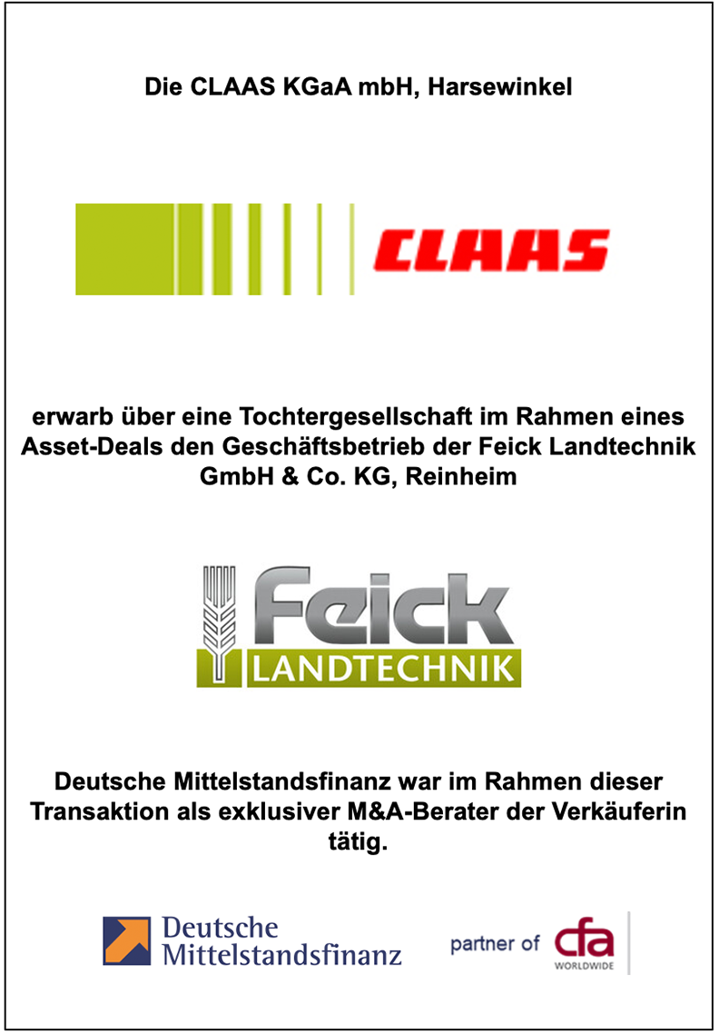 deutsche mittelstandsfinanz feick claas